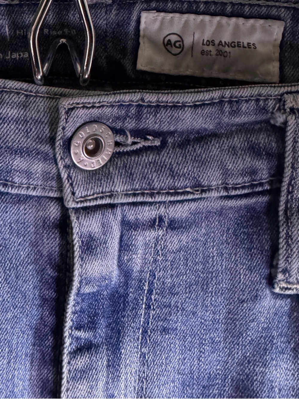 AG Adriano Goldschmied Farrah Boot Crop High Rise Jeans Size 30 - Picture 4 of 6